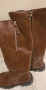 Кафеви ботуши с ципове 41, снимка 4