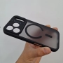 iPhone 17 Pro кейс акрилен и силикон MagSafe матов, снимка 3