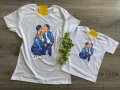 Комплект еднакви тениски за майка и син, комплект Мама и Аз, снимка 12