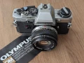 Фотоапарат Olympus om10 с обектив F.ZUIKO AUTO-S 1:1.8 f =50mm, снимка 1