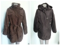Два броя / Топла дамска парка / палто / яке с дебел хастар "Vero Moda" и "Clarina" , снимка 1