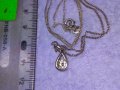 AVON 925 Марково СКЪПОЦЕННО СРЕБЪРНО ФЕШЪН АРТ КОЛИЕ СРЕБРО 925 ЕЙВЪН с БЯЛА ПОЗЛАТА и ЦИРКОН 37169, снимка 8