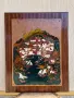 Красива антикварна медна картина пано , снимка 2