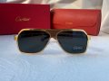 Cartier висок клас мъжки слънчеви очила с поляризация, снимка 4