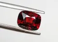 Изключително рядък червен циркон с VS чистота 2.09кт.! Сертифициран! Нов!, снимка 12