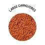 LARGE CARNIVORES Комплексна храна за всички видове едри месоядни риби под формата на меки пелети , снимка 1 - Аквариуми - 43055876