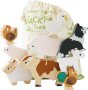 Le Toy Van Дървена играчка за подреждане, селскостопански животни, снимка 1