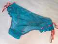тюркоазено сини прозрачни бикини, снимка 9