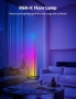 Чисто нова запечатана LED RGB ъглова подова лампа, 159 см RGB-IC интелигентна LED светлинна лента..., снимка 2