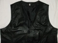 мъжки елек естествена кожа 56(2XL), снимка 2