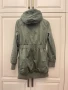 Яке дамско с качулка зелено каки, снимка 2