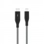 Кабел Lightning към USB за iPhone 5, 6, 7, X, 11, 12 Digital One SP00417 - 2m Оплетка плосък, снимка 1 - USB кабели - 37071974
