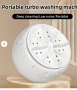 👀❣️ 💥 Преносима мини турбо пералня - нова и компактна 👌👌👌, снимка 3