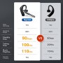 Продавам страхотна BUSINESS WIRELESS Bluetooth 5.0 слушалка с гласово набиране и отговор, снимка 7