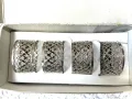 Красиви посребрени пръстени за салфетки от Англия , снимка 1