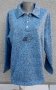 3XL Нова плетена и ватирана блуза, снимка 1 - Блузи с дълъг ръкав и пуловери - 39424763