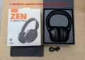 Безжични слушалки Creative ZEN HYBRID PRO Classic SXFI HYBRID GAMER BlasterX Jam HS-720 V2 +Гаранция, снимка 3