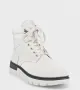 Дамски бели боти със спортна визия и топла вата 138428 white, снимка 5