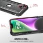 Нов защитен удароустойчив калъф кейс гръб за iPhone 14 / Plus / pro max Айфон с щипка за колан, снимка 6