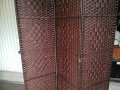 параван-180х150см-дърво/плетка 2104211030, снимка 12