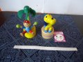 дървена играчка марионетка,пират на остров с палма,жълто кученце Eichhorn