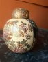 Антика старинна ваза SATSUMA изцяло ръчна израбатка  , снимка 1 - Антикварни и старинни предмети - 37705180