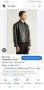 These Glory Days Leather / Wool Bomber Mens Size  L  ОРИГИНАЛ! Ест. кожа! Мъжко Яке, снимка 5