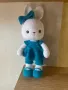 Плетена играчка зайче амигуруми , снимка 5