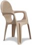 Столове имитация на ратан от полипропилен в бял,бежев,кафяв,черен цвят, снимка 1 - Столове - 43936396