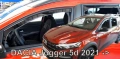 Ветробрани за Dacia Jogger 5D (2021+) 5 врати - 4бр. предни и задни Неко, снимка 1