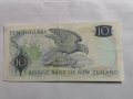 New Zealand 10 Dollars ND ( 1977 ) Tipe 1 XF, снимка 2
