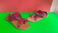 Английски детски сандали естествена кожа , снимка 1 - Детски сандали и чехли - 37004363