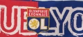 Футболен шал на Олимпик Лион Olympique Lyonnais официален продукт на клуба, зимен, еднолицев, снимка 4