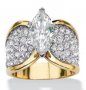 Стилен пръстен с диаманти 💥, снимка 1 - Пръстени - 32924968