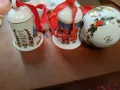Порцеланови Коледни играчки Лот, снимка 4