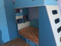 Обзавеждане за детска стая с легла на два етажа + бюро, снимка 5