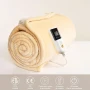 GOTCOZY Отопляемо електрическо одеяло 130x180 см 6 температурни настройки, снимка 2