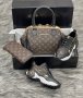 Дамска чанта портфейл и спортни обувки Louis Vuitton 119, снимка 1 - Дамски ежедневни обувки - 33607312