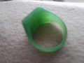 Пръстен от зелен нефрит, голям, 50 карата,

, снимка 2