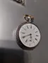 Швейцарски сребърен джобен часовник, снимка 2