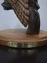 Дървена скулптура на бухал., снимка 4