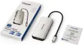 WAVLINK USB C Quad Display Hub, 7-в-1 докинг станция за лаптоп, снимка 9