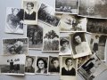 90 бр. Лот стари черно-бели снимки + албум, снимка 2