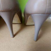 Обувки на ток естествена кожа , снимка 3 - Дамски елегантни обувки - 38484296