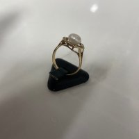 Златен пръстен 18 карата, снимка 9 - Пръстени - 43132940