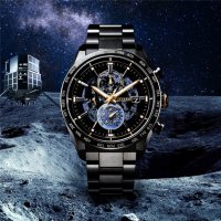 Citizen Back of The Moon Луксозен Мъжки, кварцов часовник, неръждаема стомана, календар,водоустойчив, снимка 11 - Мъжки - 40437070