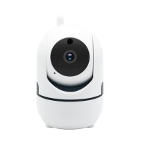 ICSEE Камери за наблюдение, Wifi, 360° Въртене, Full HD, Нощно виждане, Микрофон, Бяла, снимка 4 - Комплекти за видеонаблюдение - 43153402