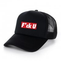 НОВО 2022! Унисекс F*CK U trucker шапки - 5 цвята., снимка 1 - Шапки - 37449987