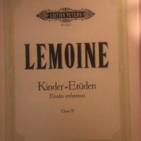 Kinder-Etüden für Klavier / Études enfantines pour piano: Opus 37 -Henry Lemoine, снимка 1 - Специализирана литература - 36490809