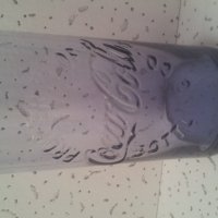Стъклени чаши Кока Кола от един цвят прозрачно сини 6 бр, снимка 4 - Колекции - 39408798